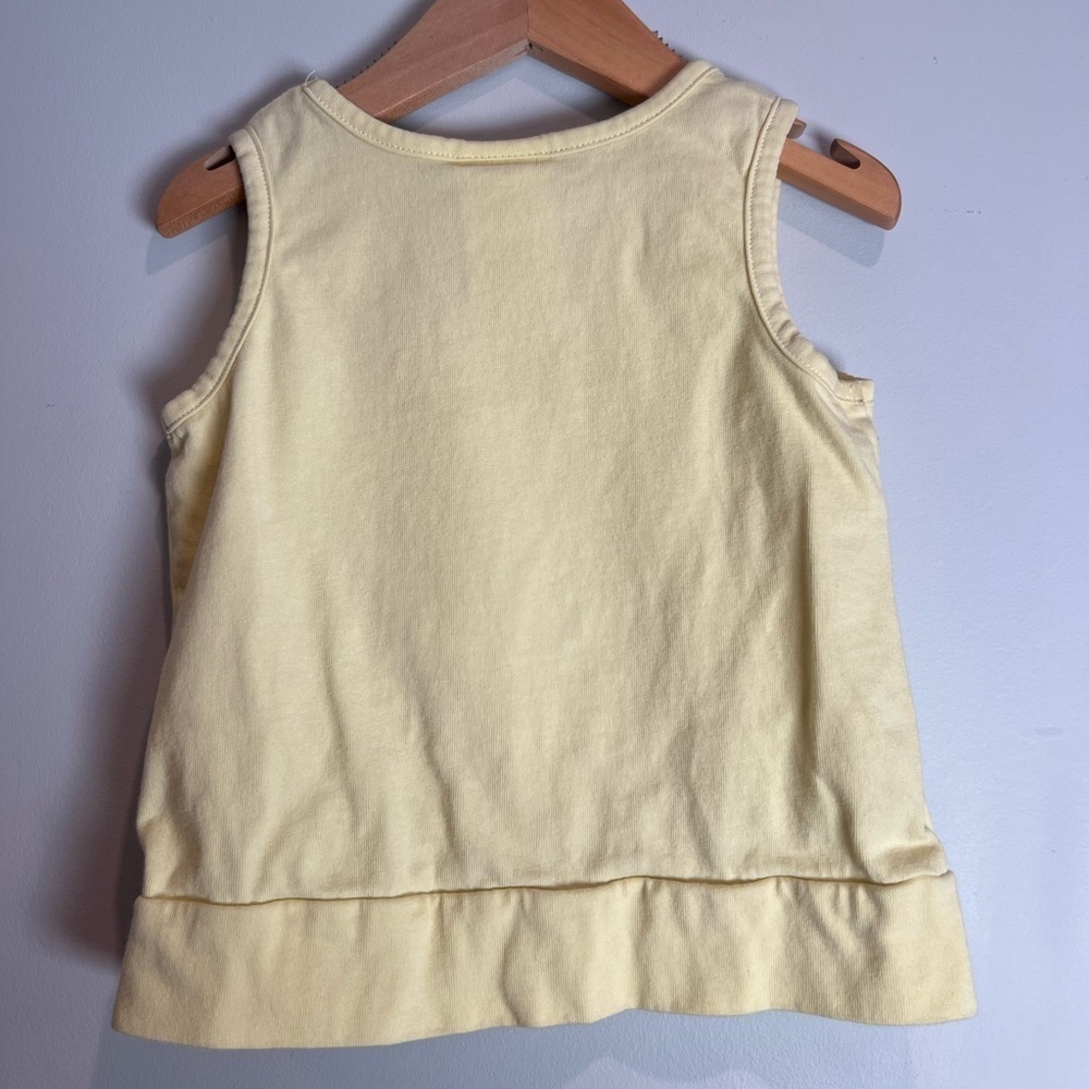 Disney Junior Minnie Mouse Summer Tank Top Yellow Size 3 Girls - Picture 3 of 6
